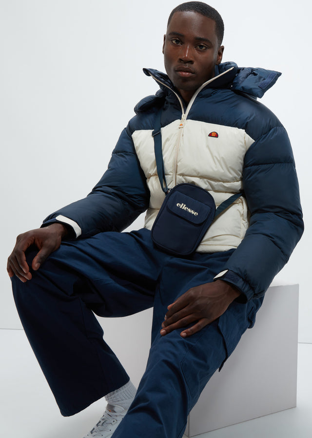 Ellesse Jacken  Herald padded jacket - navy off white 
