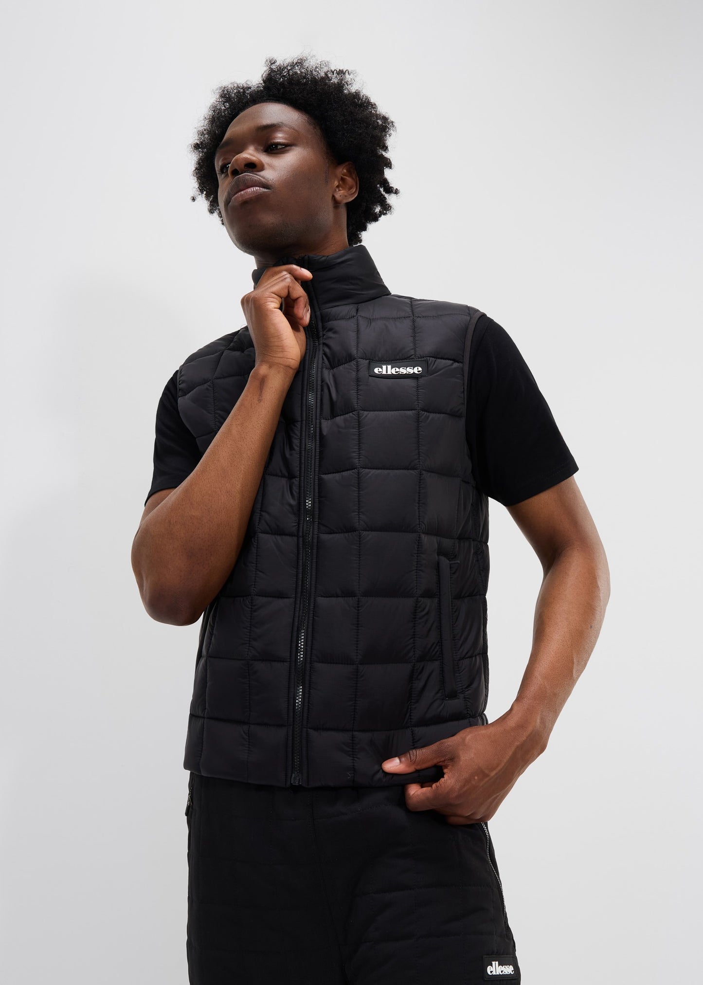 Ellesse Bodywarmers  Bolanu gilet - black 