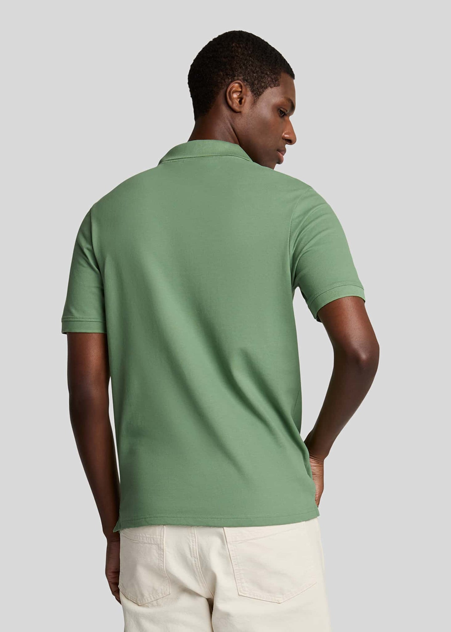 Lyle & Scott Polo's Plain polo - smoke green