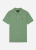 Lyle & Scott Polo's Plain polo - smoke green