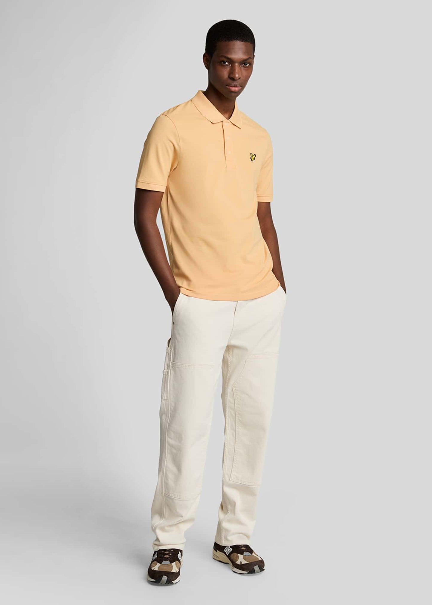 Lyle & Scott Polo's Plain polo - sherbet