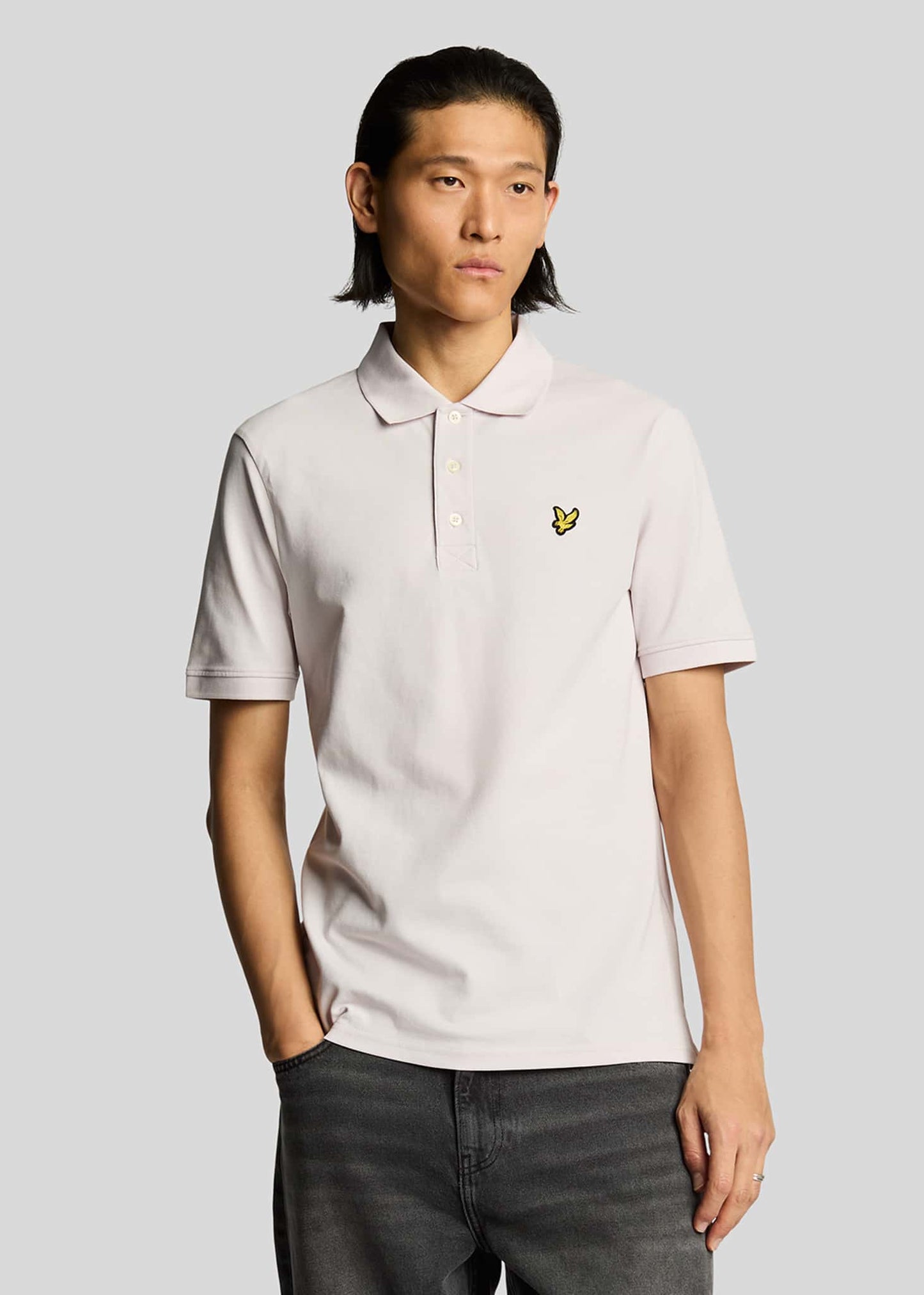 Lyle & Scott Polo's Plain polo - mist lilac