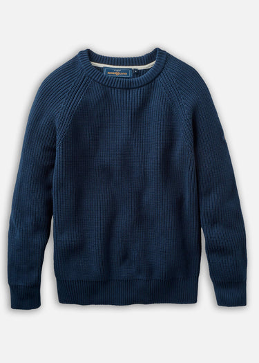 Henri Lloyd Pullover Golant ribbed crew - navy