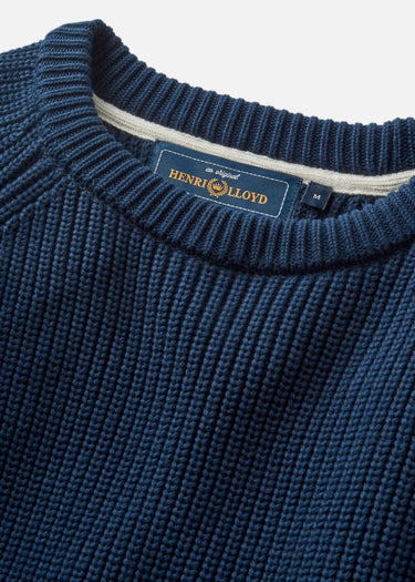 Henri Lloyd Pullover Golant ribbed crew - navy