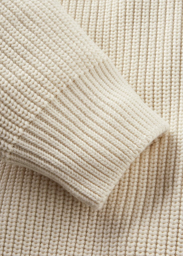 Henri Lloyd Pullover Golant ribbed crew - ecru