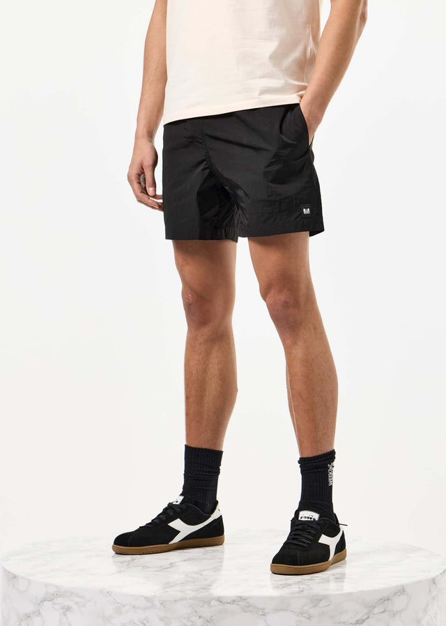 Weekend Offender Badeshorts Stacks swimshort - black
