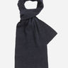 Lyle & Scott Sjaals Lambswool ribbed scarf - dark navy marl