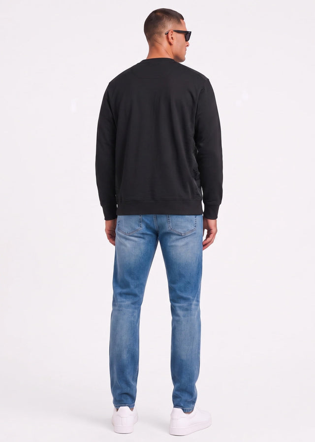 Weekend Offender Pullover F bomb - black