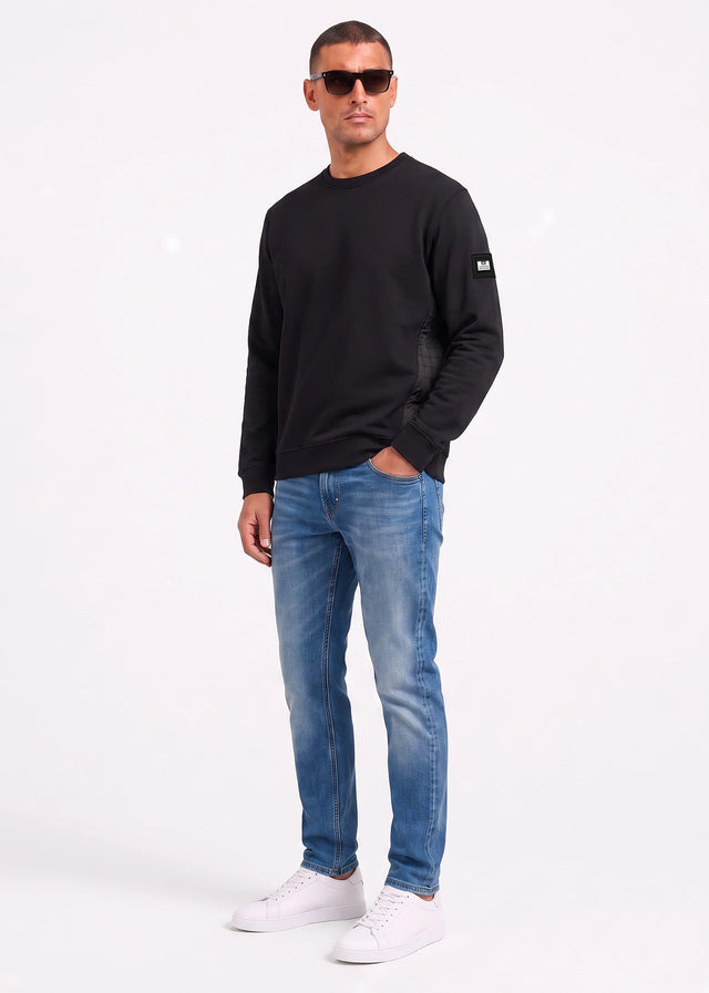 Weekend Offender Pullover F bomb - black