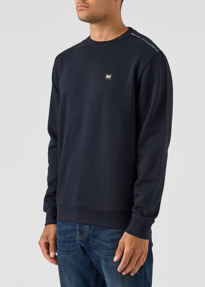 Weekend Offender Truien  Vega - navy blue house check 