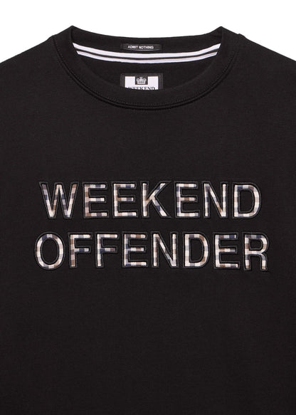 Weekend Offender Truien  Warwick - black mid house check 