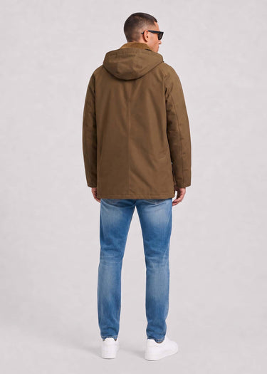 Barbour Jassen Barbour winter ashby waterproof jacket - dark sand