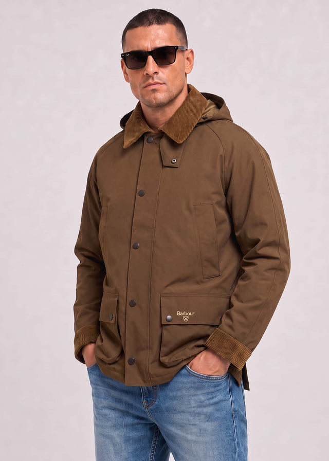Barbour Jacken Barbour winter ashby waterproof jacket - dark sand