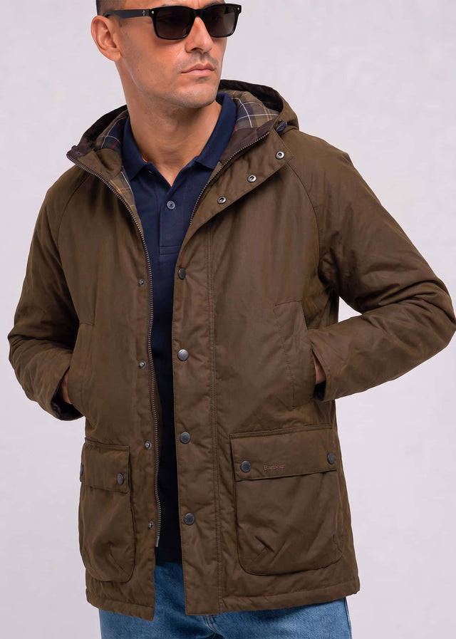 Barbour Jacken Barbour bedale wax parka - brown