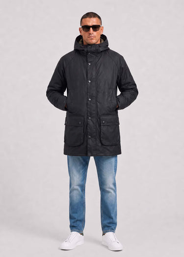 Barbour Jacken Barbour bedale wax parka - navy