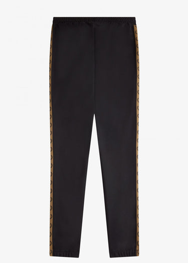 Fred Perry Broeken  Seasonal taped track pant - black shaded stone 