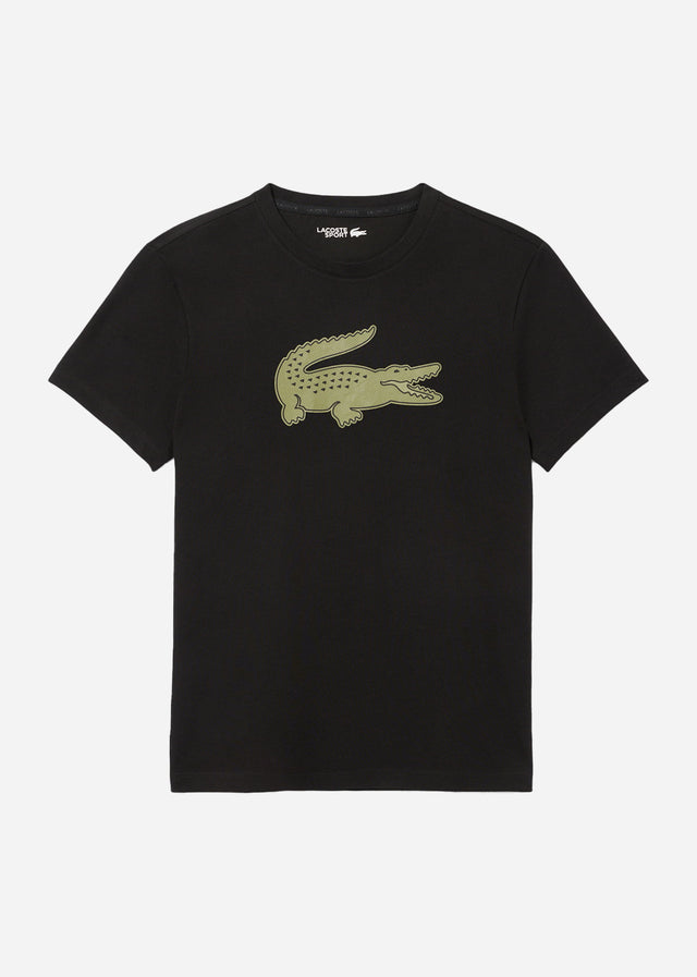 Lacoste T-Shirts Lacoste logo t-shirt - black