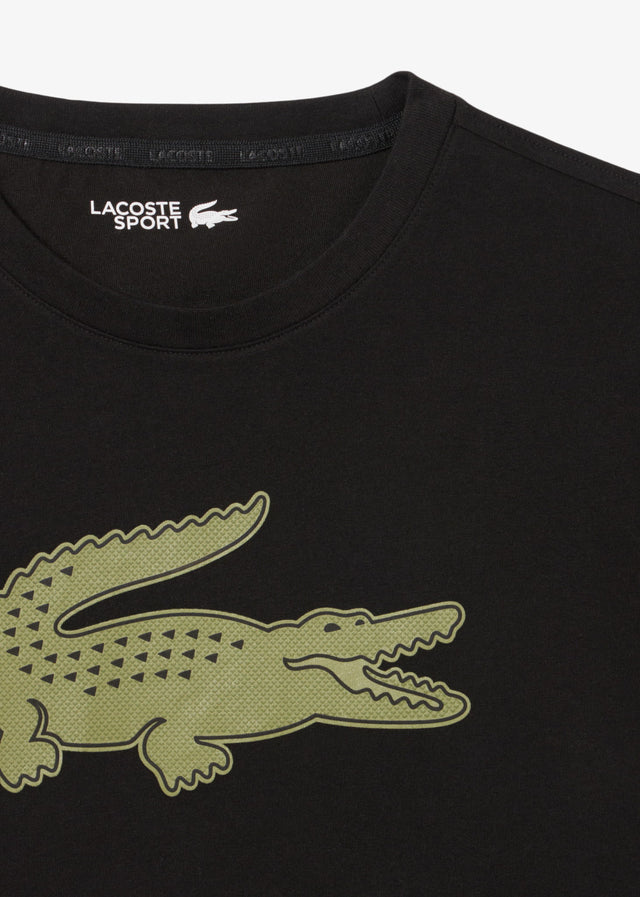 Lacoste T-Shirts Lacoste logo t-shirt - black