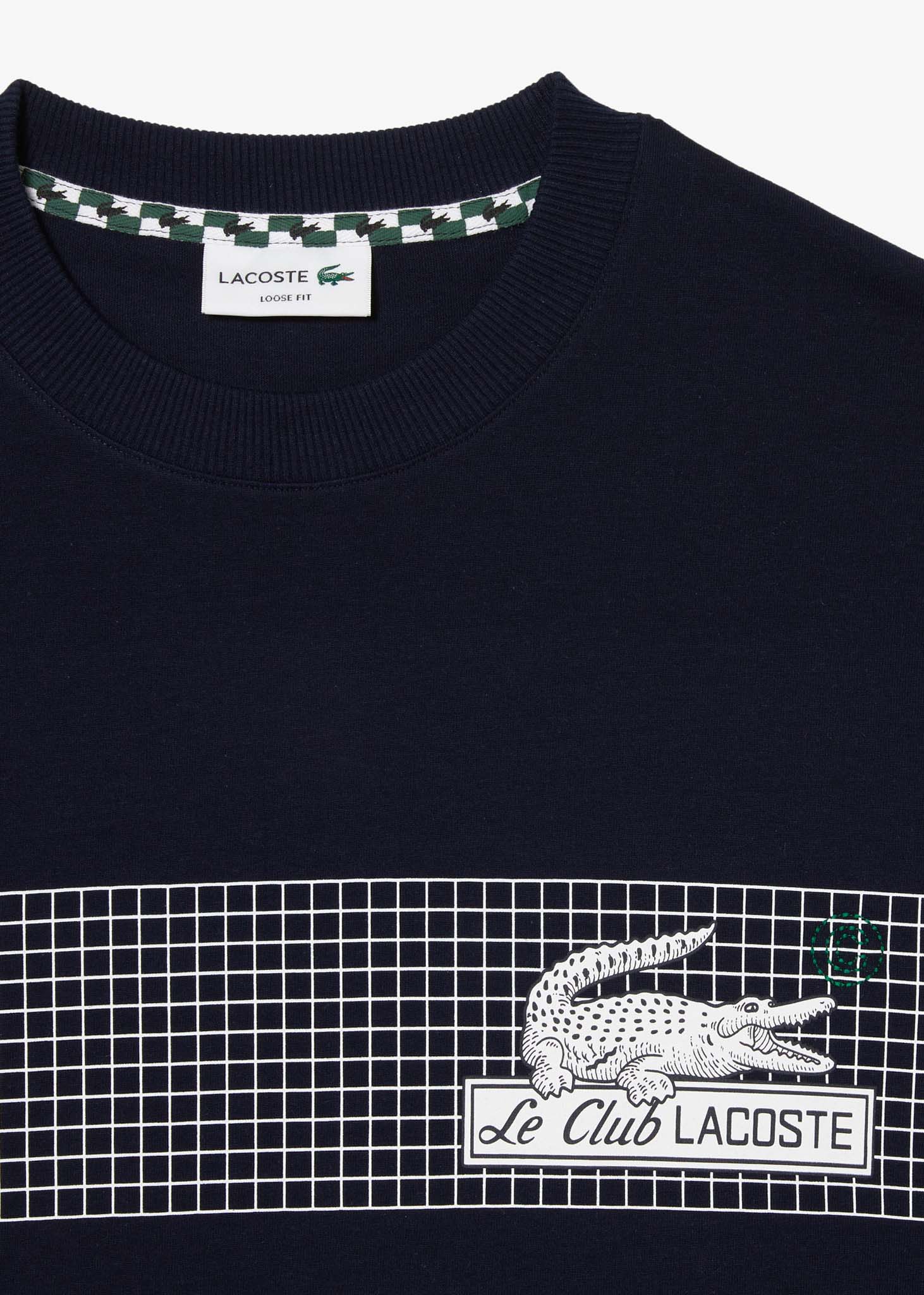 Lacoste T-shirts  Stripe t-shirt - navy blue 