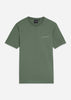 Lyle & Scott T-shirts Embroidered t-shirt - duck green cove