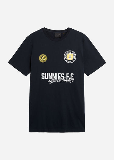 Lyle & Scott T-shirts Sunnies fc graphic t-shirt - dark navy