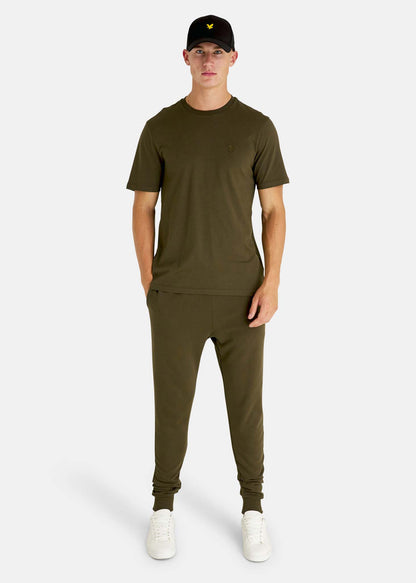 Lyle & Scott T-shirts  Tonal eagle t-shirt - olive 