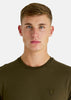 Lyle & Scott T-shirts  Tonal eagle t-shirt - olive 