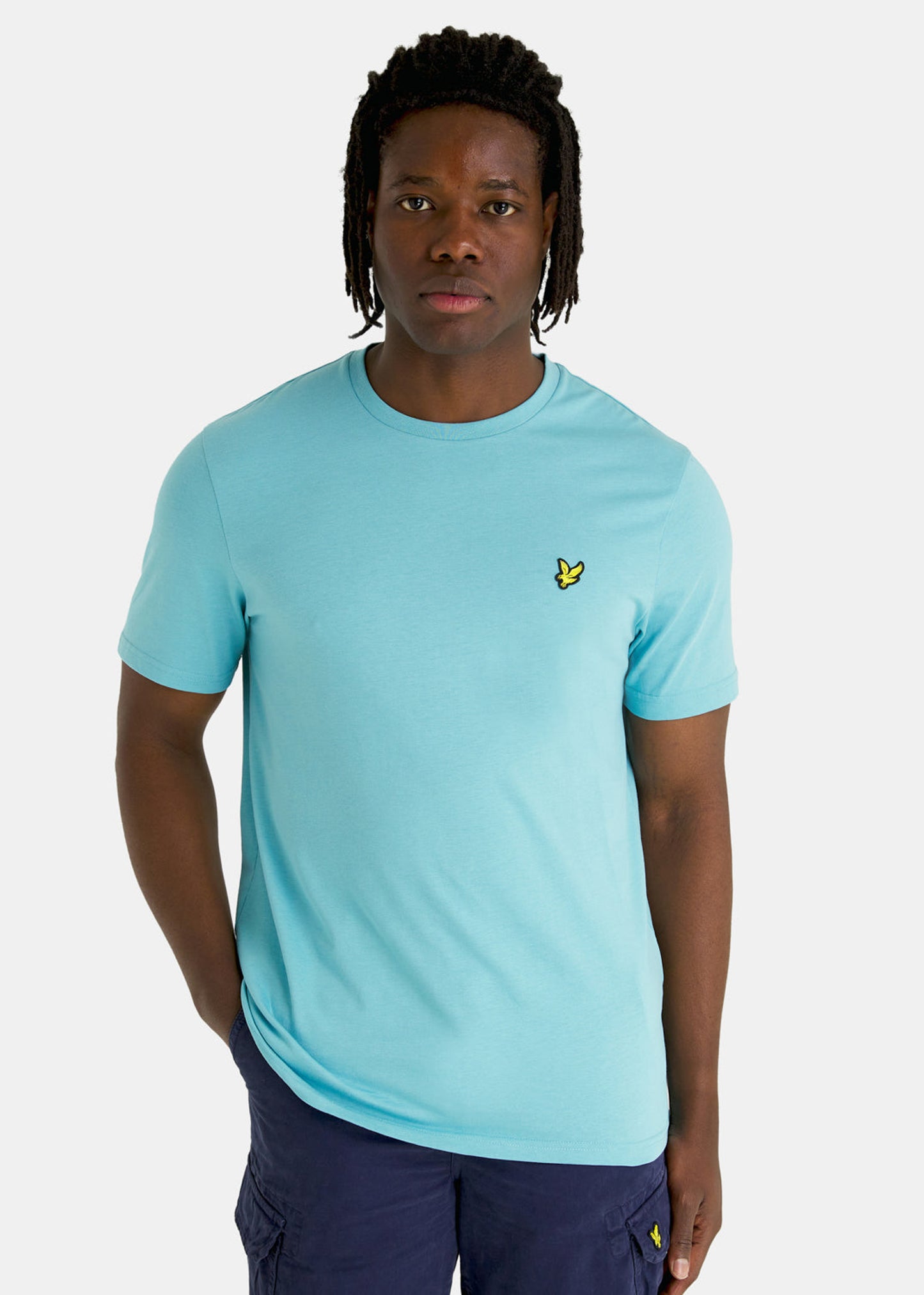 Lyle & Scott T-shirts  Plain t-shirt - alpine sky 