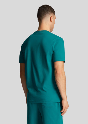 Lyle & Scott T-shirts  Plain t-shirt - court green 