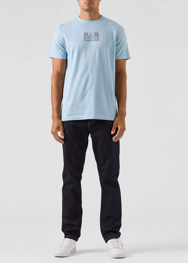 Weekend Offender T-shirts  Dygas - winter sky blue house check 