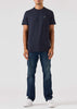 Weekend Offender T-shirts  Diaz - navy blue house check 