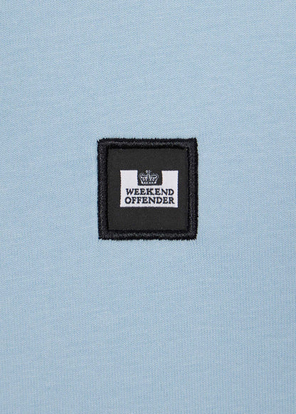 Weekend Offender T-shirts  Diaz - winter sky blue house check 