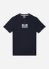 Weekend Offender T-shirts  Dygas - navy blue house check 