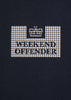 Weekend Offender T-shirts  Dygas - navy house check 