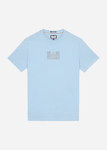 Weekend Offender T-shirts  Dygas - winter sky blue house check 