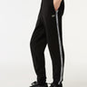 Lacoste Broeken  Contrast stripe tracksuit trousers - black 