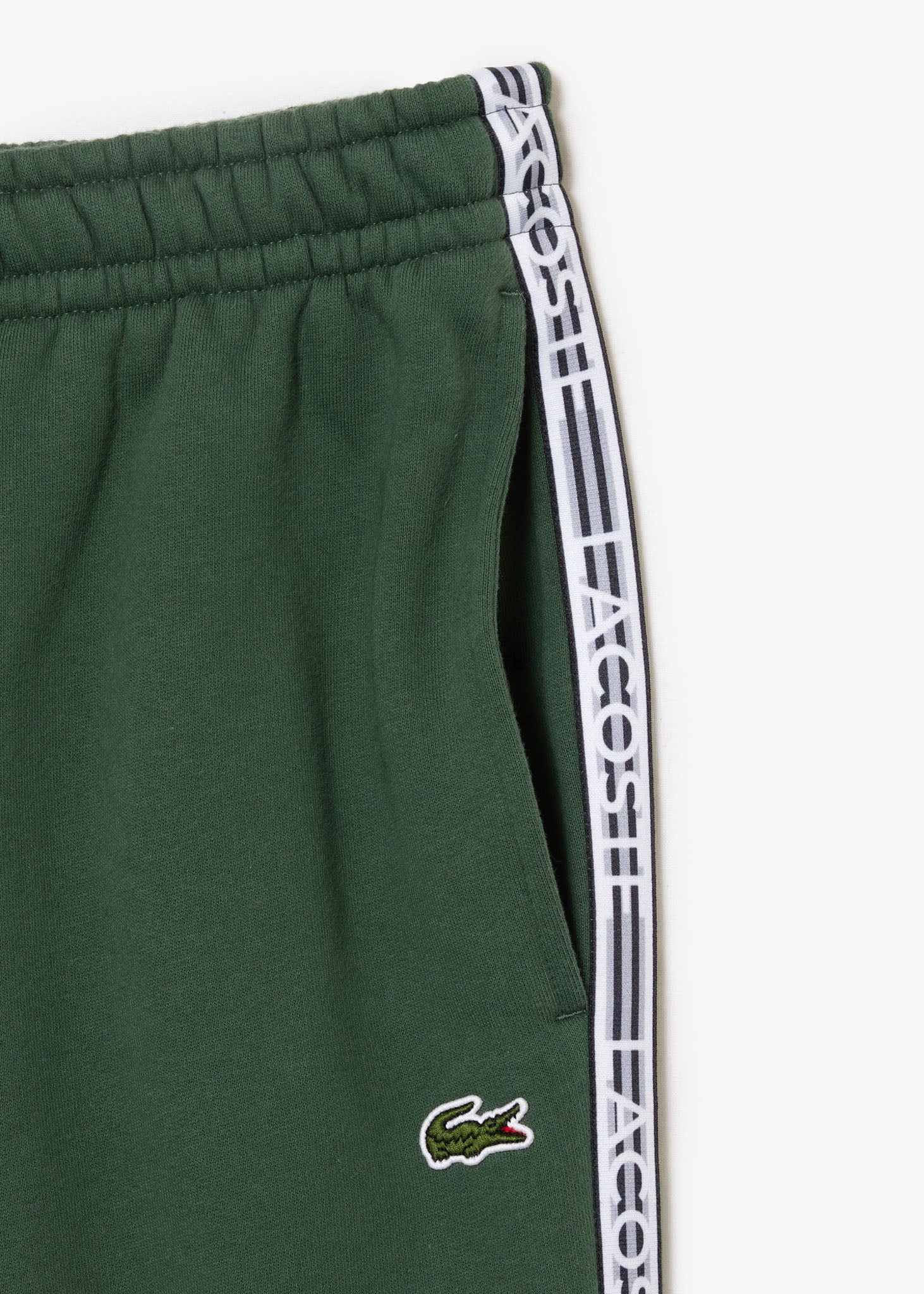 Lacoste Broeken  Contrast stripe tracksuit trousers - sequoia 