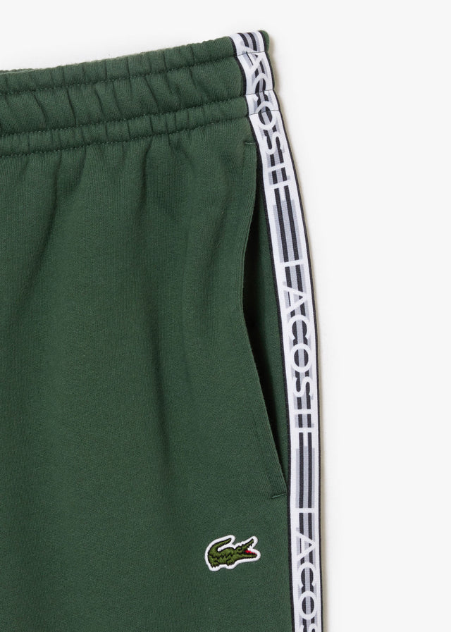 Lacoste Hosen  Contrast stripe tracksuit trousers - sequoia 