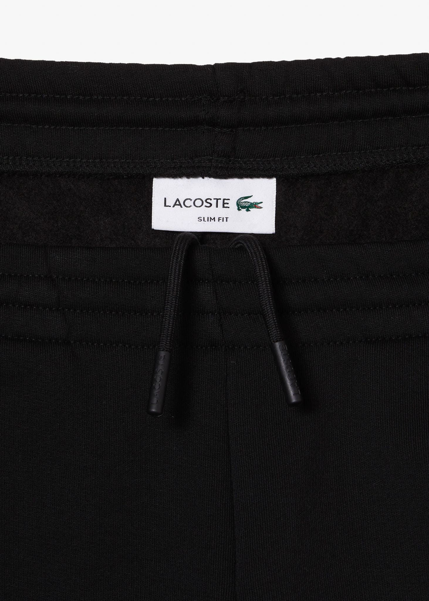 Black lacoste tracksuit bottoms online