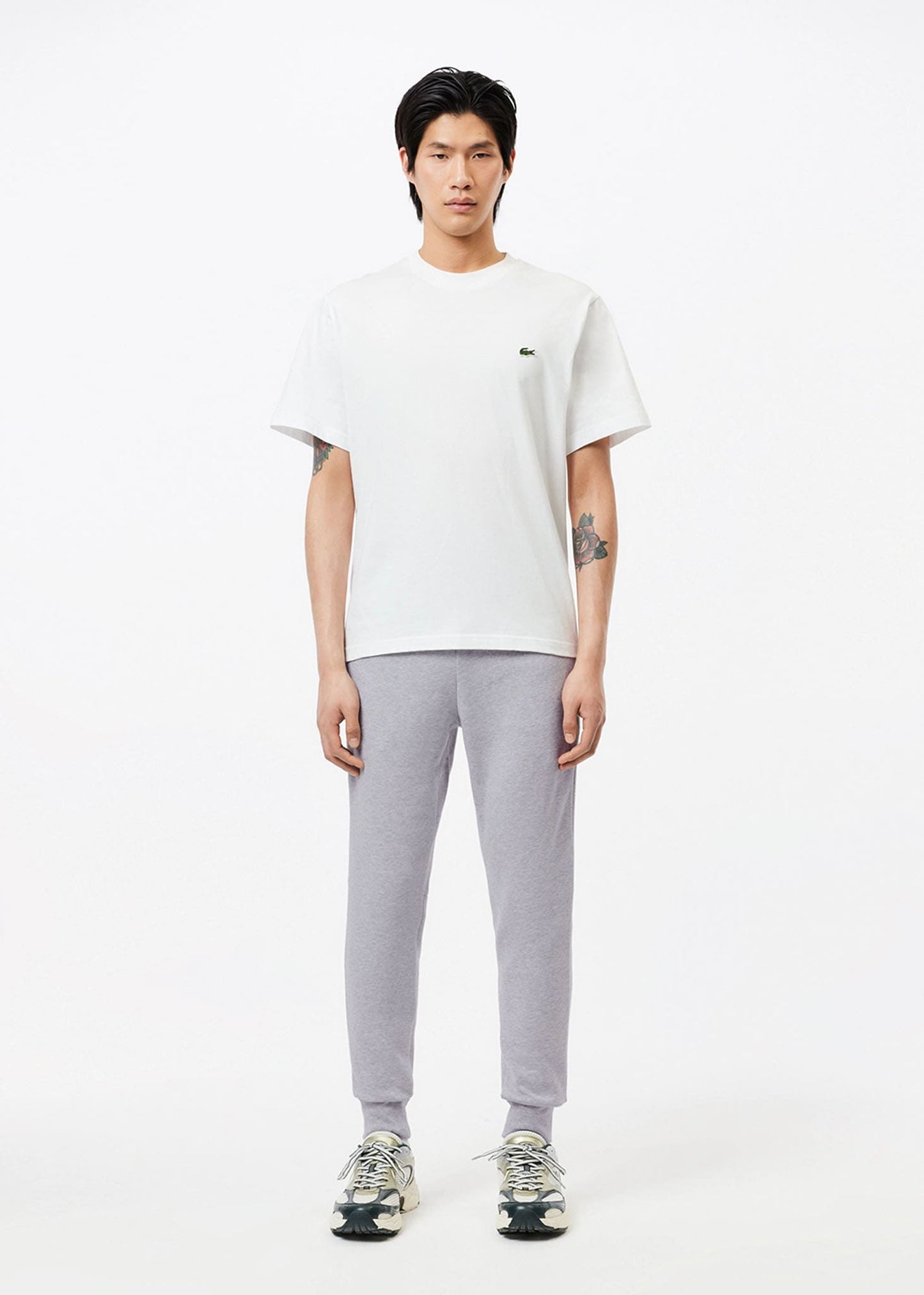 Lacoste Jogginbroeken  Tracksuit trousers - silver chine 