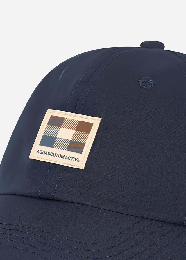 Aquascutum Caps Hydro active patch cap - navy
