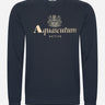 Aquascutum Truien Active big logo sweatshirt - navy