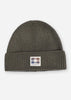 Aquascutum Mutsen Active beanie patch - army green