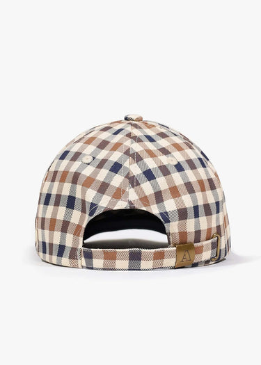 Aquascutum Petten Aquascutum check cotton cap