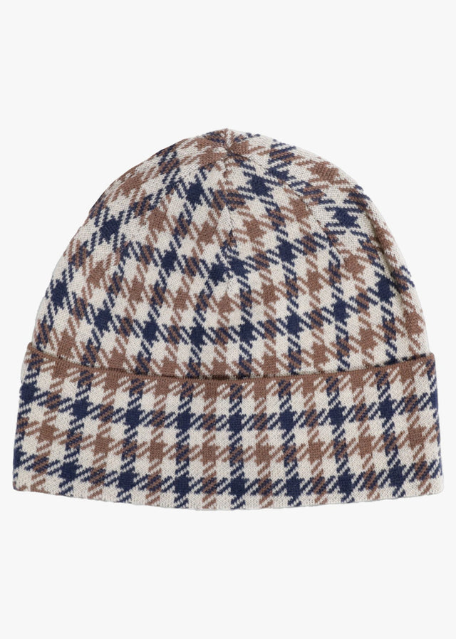 Aquascutum Mützen Club check beanie - club check