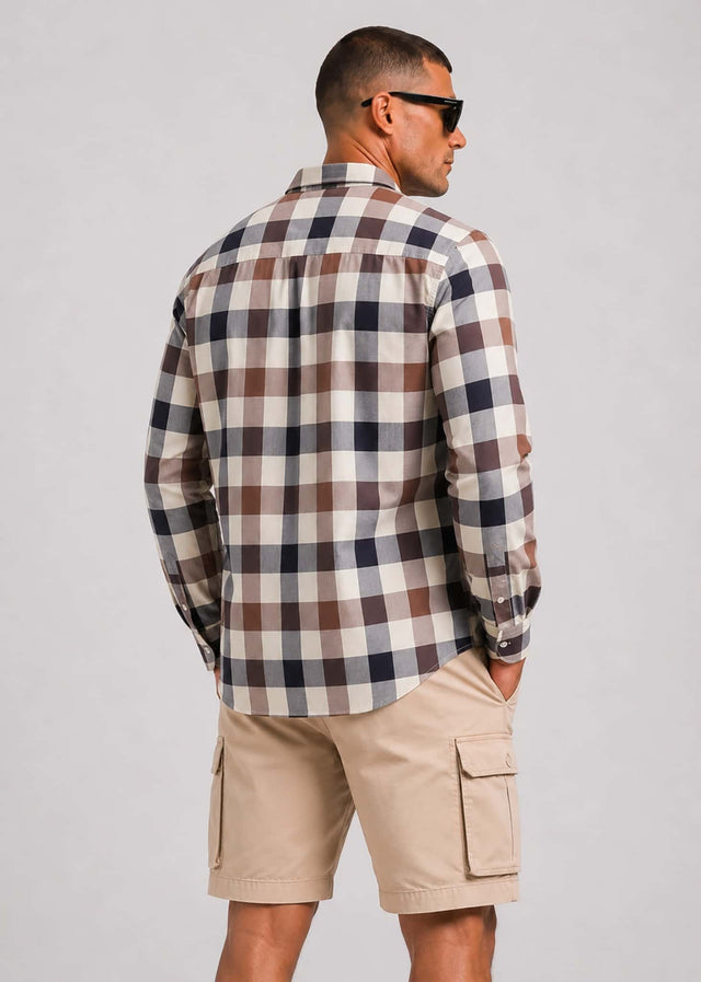 Aquascutum Hemden Macro iconic shirt - club check