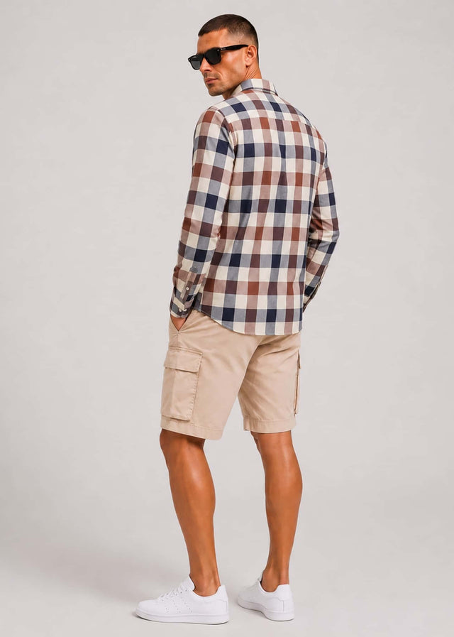 Aquascutum Hemden Macro iconic shirt - club check