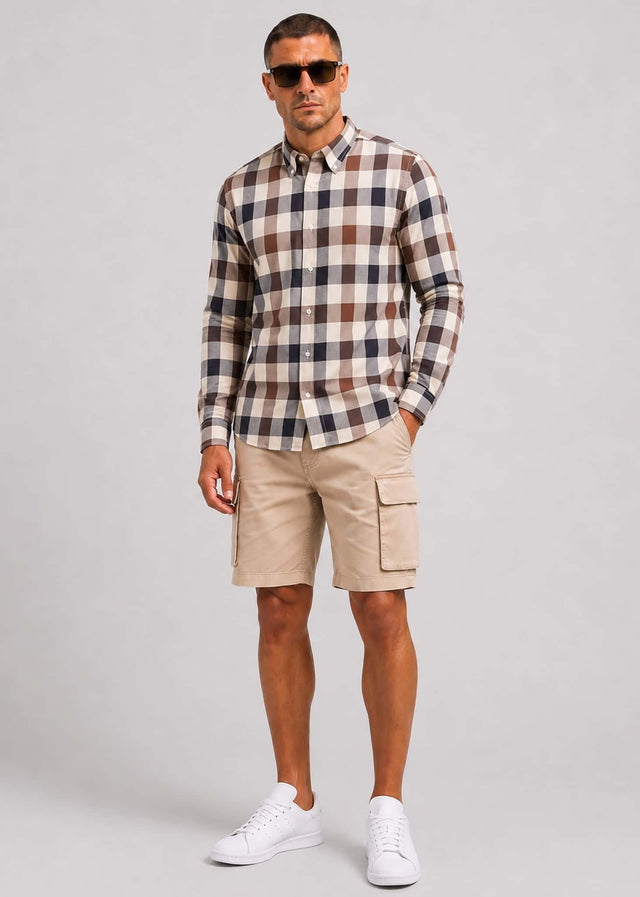 Aquascutum Hemden Macro iconic shirt - club check