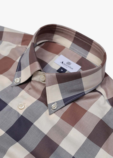 Aquascutum Overhemden Macro iconic shirt - club check