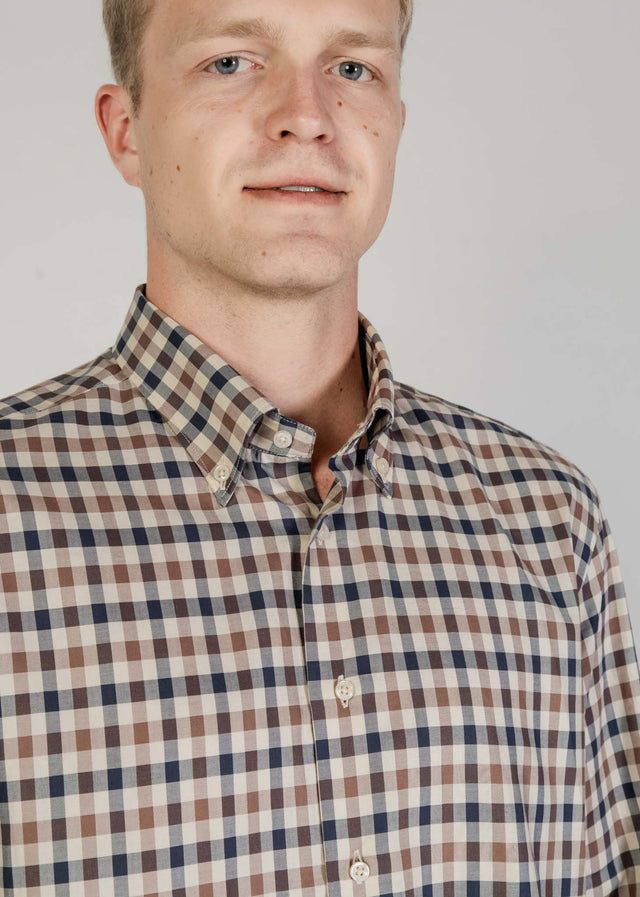 Aquascutum Hemden Active club check shirt - club check
